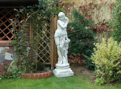 Sockel 25cm für Skulptur Design Figur Statue Garten Figuren Statuen